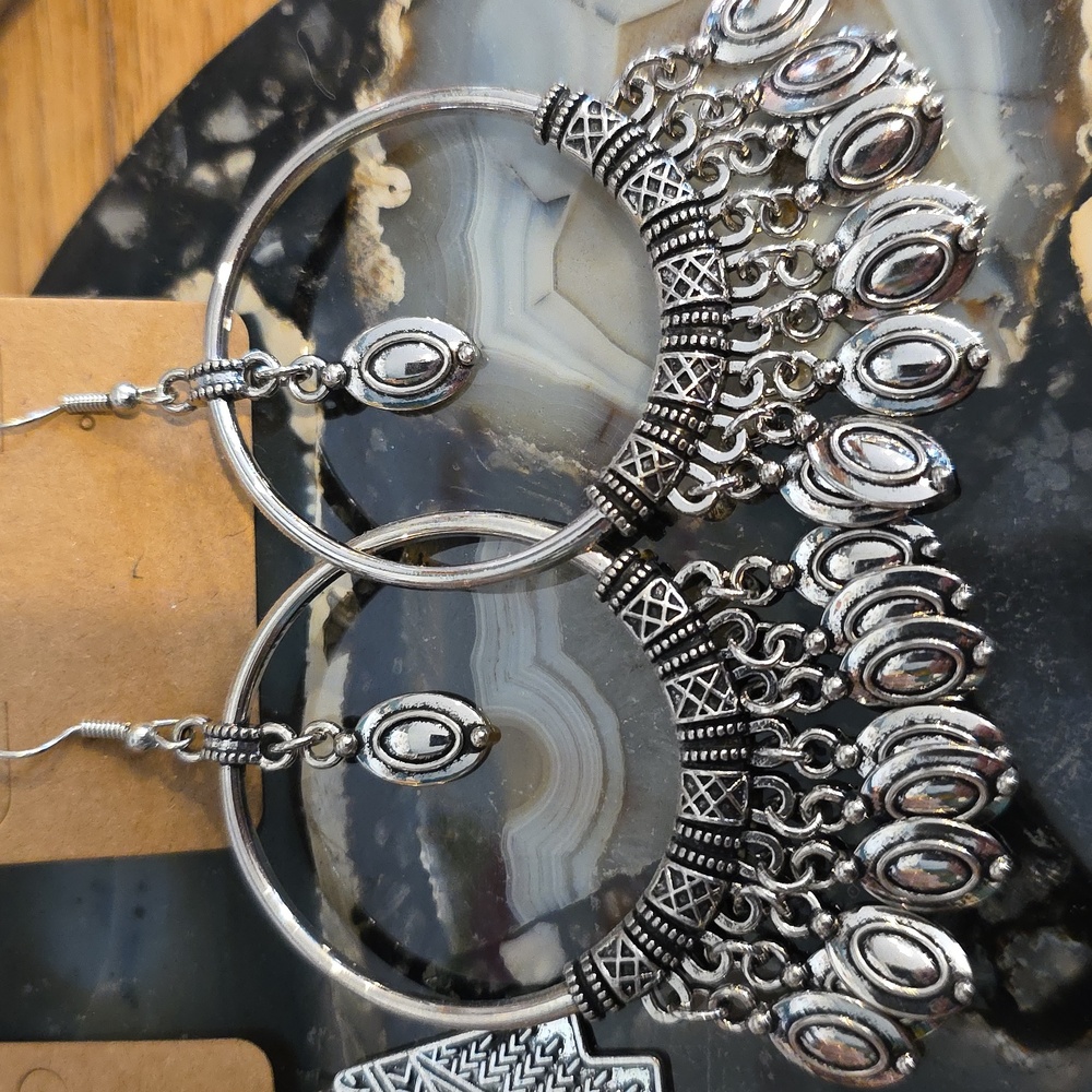 Bohemian Earrings Set - Picture 3 of 4